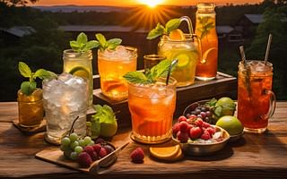 What are some popular Southern cocktails and beverages?